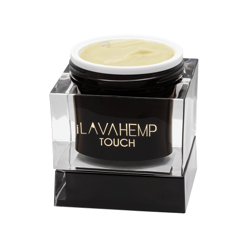 iLAVAHEMP TOUCH JAR - Topical CBD Cream from full spectrum hemp extract and 11 high-quality essential oils